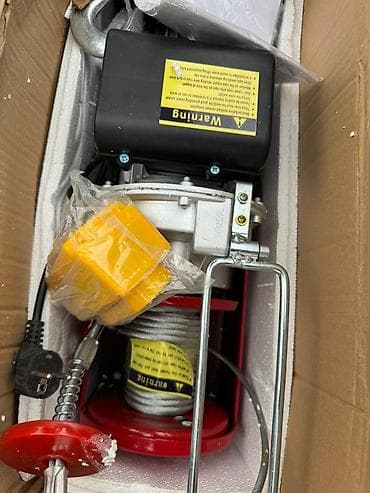 электротельфер: Лебёдка (Тельфер) тросс- 30 метр Электрическая таль (лебёдка) — 4