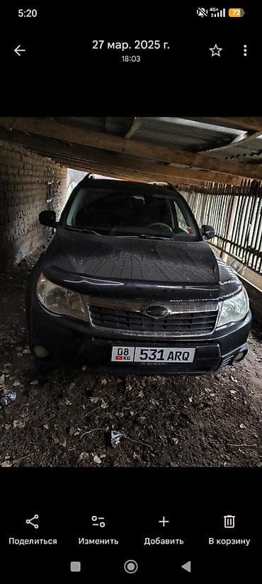 Subaru Forester: 2009 г., 2.5 л, Автомат, Бензин, Кроссовер