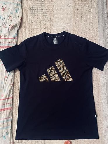 nike tech flece: Футболка das ОРИГ КИОР ЕСТЬ!! - Цвет: черный - Принт: крупный — 2