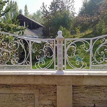 кухонные гарнитуры б: Навес, Арочный, Металл, Поликарбонат, Установка — 7