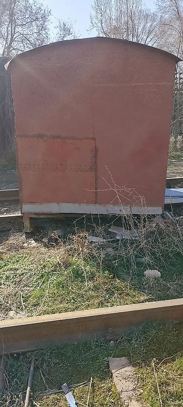 талас вагон: 3 на 2 метра металлический будка сделанный из металла тяжёлый под — 6