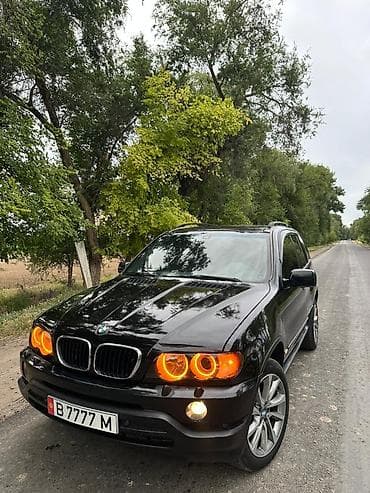 black edition: BMW X5: 2003 г., 3 л, Автомат, Дизель, Внедорожник — 7