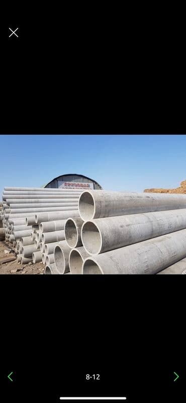 Труба для канализации Магистральная, Материал: Асбест, Диаметр: 100 мм, Толщина стенки: 5 мм