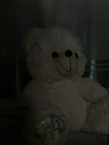 развивающие игрушки ручной работы: Милый розовый Медведь 🐻😍 - Цвет: светло-бежевый/кремовый. - Материал — 3