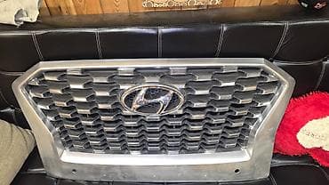 купить путевку в кыргызское взморье: Решетка радиатора Hyundai 2020 г., Б/у, Оригинал — 1