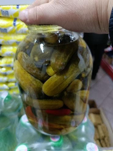 Крупы, мука, сахар: Домашние заготовки в стеклянных банках: - Маринованные огурчики — 5