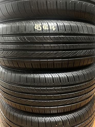 крыло самурай: Шины 215 / 60 / R 16, Лето, Б/у, Комплект, Легковые, Корея — 3