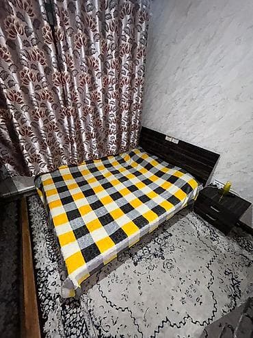 столы для офиса: Спальный гарнитур, Двуспальная кровать, цвет - Коричневый — 4