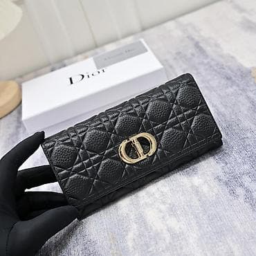 комтер: Кошелёк Dior, черный - Материал: натуральная кожа - Цвет — 2