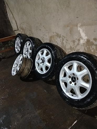 мерс 210 диск: Комплект колесных дисков Mercedes-Benz - Количество: 5 шт. (4 собраны — 3