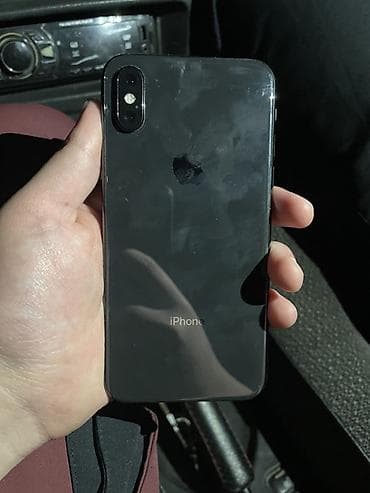 акумулятор на айфон: IPhone X, Space Gray — 1