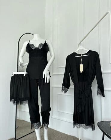 белая ночная сорочка: Ночная сорочка, Атлас, Средняя модель, XS, S, M — 5