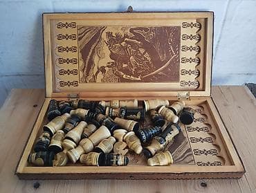 спорт зал бишкек: Деревянный набор для настольных игр: шахматы/шашки/нарды. - Складная — 2