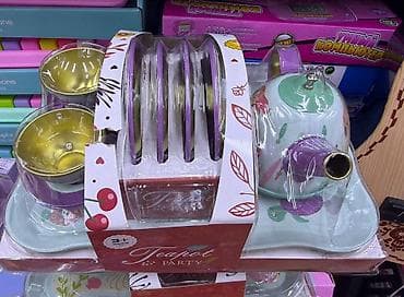 Дом и сад: Игровой набор «Teapot Party» — детский чайный сервиз. Состав набора — 1