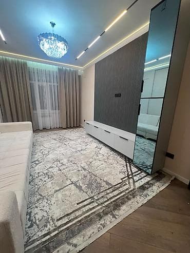 discovery studio: 3 комнаты, 106 м², Джал мкр (в т.ч. Верхний, Нижний, Средний) 6 этаж, Дизайнерский ремонт — 6