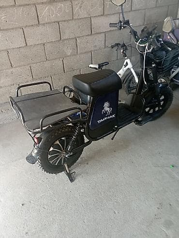 Скутеры: Электроскутер «Тайчак» с усиленной грузовой площадкой Описание: - — 1