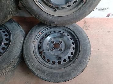 Колесный комплект: летние колеса Hankook/Kumho на штампованных дисках — 5