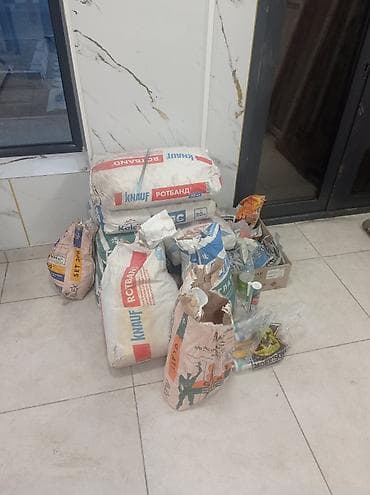 Строительные смеси и расходники для отделки Состав набора по фото: - at lalafo.kg Строительные смеси и расходники для отделки Состав набора по фото: -