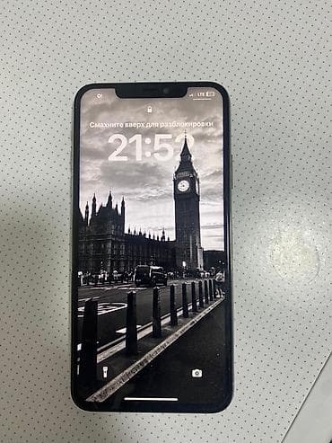 Мобильные телефоны: IPhone 11 Pro Max, Б/у, 64 ГБ, Серебристый, Защитное стекло, Чехол, 72 % — 2