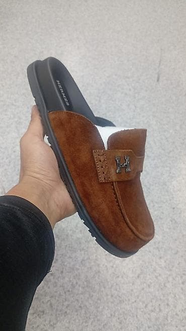 мюли женские: HERMES ORIGINAL СУПЕР ШИКАРНЫЙ 🔥🔥🔥 - Модель: открытые мюли на толстой — 9