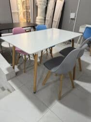 мебель бишкек столы и стулья фото цены: Стол-стул комплект 28000сом — 4