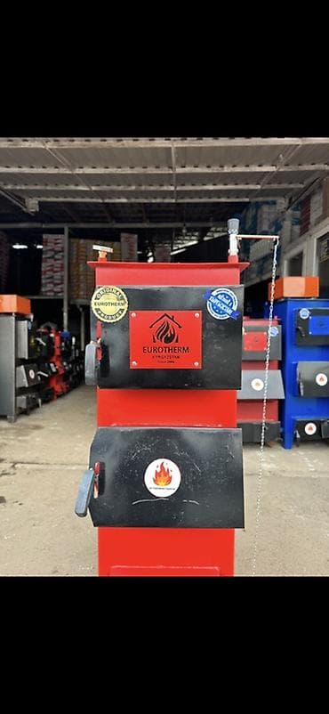 угольные котлы длительного горения: Твердотопливный котёл Для дома, Тип управления: Механический — 3