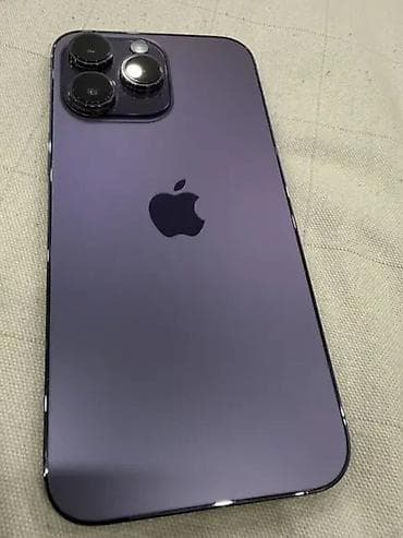 iphone 12 pro mac: IPhone 14 Pro Max, Б/у, 512 ГБ, Deep Purple, Чехол, 81 % — 1