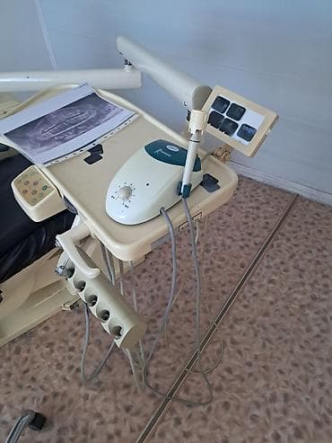рестоврация одежды: Стоматологическая установка с креслом и рабочим модулем Комплектация — 2