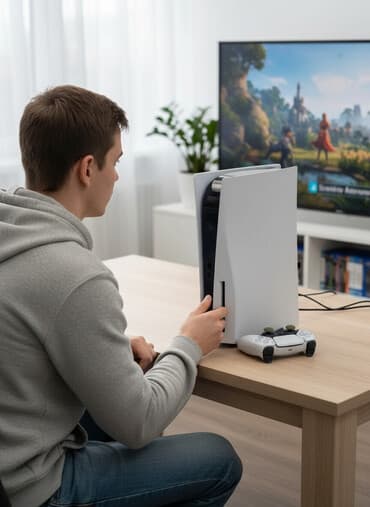 плейстейшин 2: PlayStation 5 (с дисководом) — отличное состояние! Обычная версия — 2