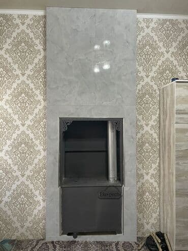 кухнй гарнитур: ЭКО печ между комнатная печка длительного горения прозводва Кыргызстан — 17