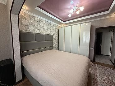 Недвижимость: 4 комнаты, 106 м², 106 серия улучшенная, Кок-Жар ж/м 106 серия улучшенная, 6 этаж, Дизайнерский ремонт — 4