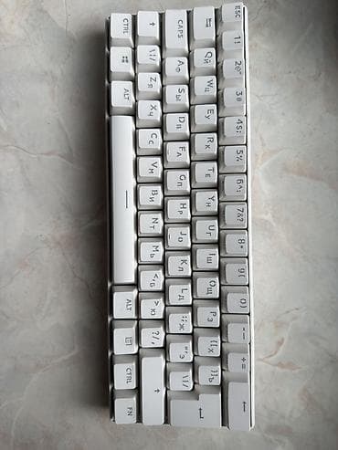 bluetooth keyboard: Клавиатура, Royal Kludge, Механическая, Bluetooth подключение, Размер: 60% — 1