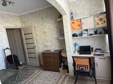 квартира час ночь сутки бишкек: 2 комнаты, 66 м², 106 серия улучшенная, 6 этаж, Евроремонт — 11