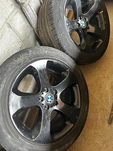 х5 м: Колеса в сборе 285 / 45 / R 19, Лето, Б/у, Комплект, Литые, отверстий - 5 — 1