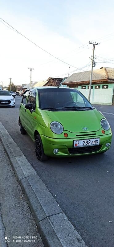 машины бишкек цены: Daewoo Matiz: 2007 г., 0.8 л, Механика, Бензиновая, Хэтчбэк — 2