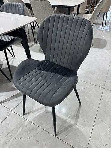 chair table: Кухонный стол и стул, цвет - Серый — 7