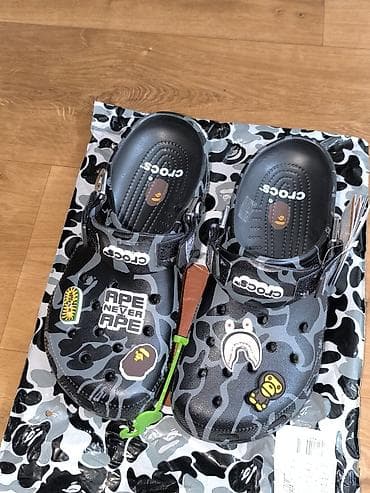 Сабо: Сабо, 42.5, Crocs, Новый, цвет - Серый — 3