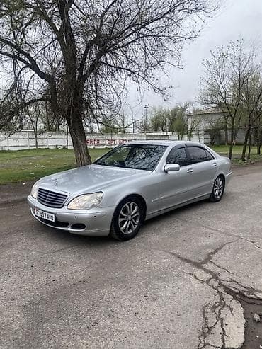 weltmeister w6 бишкек: Mercedes-Benz S-Class: 2001 г., 5 л, Автомат, Бензин, Седан — 5
