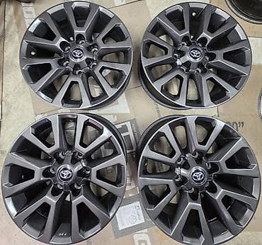 lexus e: Литые Диски R 17 Lexus, Комплект, отверстий - 6, Б/у — 2