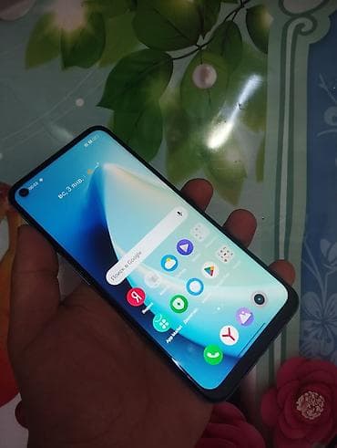 mf 3010: Realme 8, 64 ГБ, цвет - Голубой, 2 SIM — 2