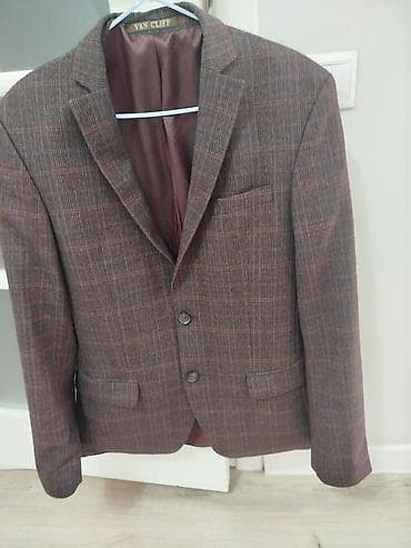 продаю жилет: Пиджак, Классическая модель, Шерсть, В клетку, Германия — 1