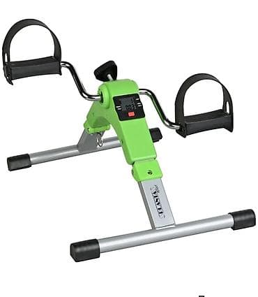 Мини-велотренажер (педальный тренажер) для рук и ног с LCD-дисплеем