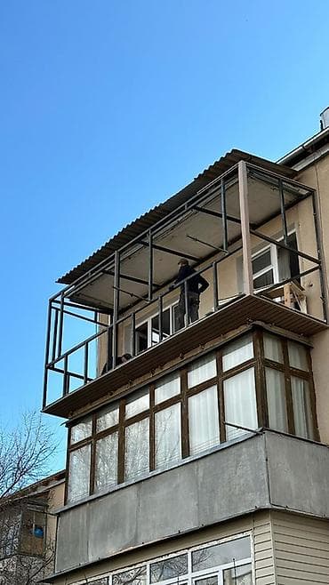 Изготовление и отделка балконов и лоджий “под ключ” - Металлические