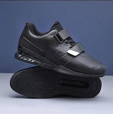 гравитационые ботинки: Штангетки/кроссовки для тяжелой атлетики и силовых тренировок, черные — 3