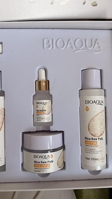 toner: Набор ухода за кожей BIOAQUA Rice Raw Pulp с экстрактом риса Состав — 2
