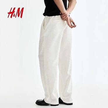 Эркектер кийими: Эркектердин шымы, XL, H&M, Жаңы, түсү - Ак, Өзү алып кетүү, Акылуу жеткирүү — 3
