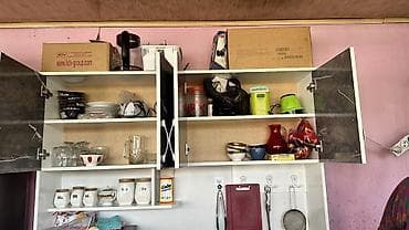 мебель кухонный: Кухонный гарнитур с верхними и нижними модулями в современном стиле — 2