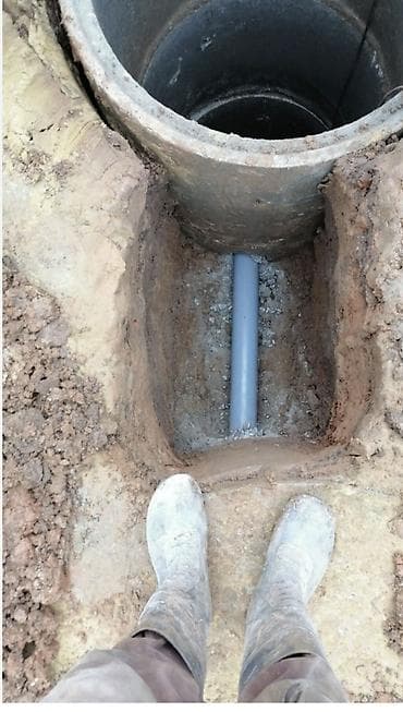 станок сиркулярка: Канализация, септик, траншей. Монтаж наружной канализации и септиков — 5