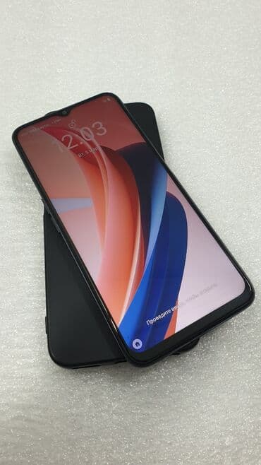 реалии с35: Realme C35, Б/у, 128 ГБ, цвет - Черный, 2 SIM — 4