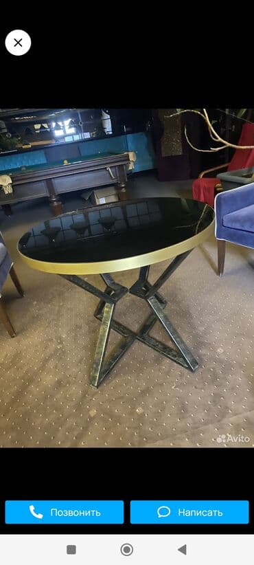 Продаю ! элегантные столы 15 шт для кафе, ресторана. латунь